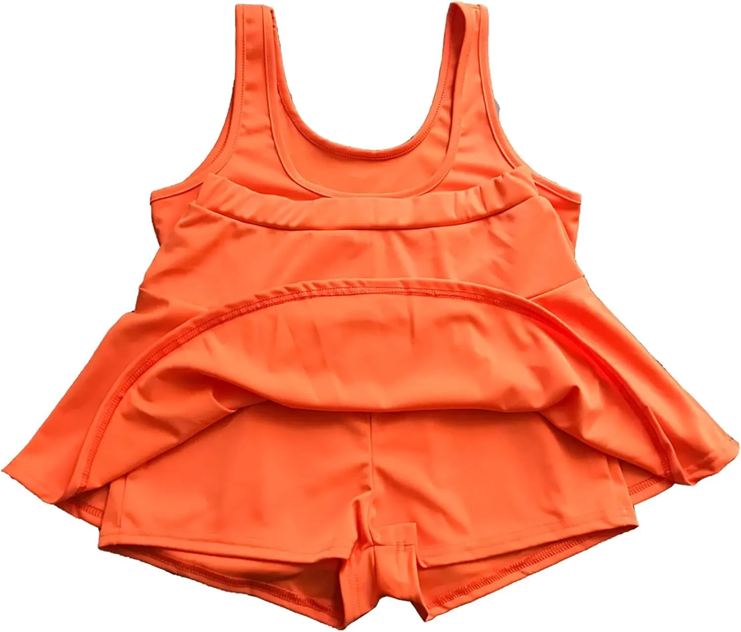 Adogirl Women Tennis Skirt Sets 2 Piece Outfits Casual Tank Crop Top Pleated Mini Dress Golf Athletic Sport Workout Outfits