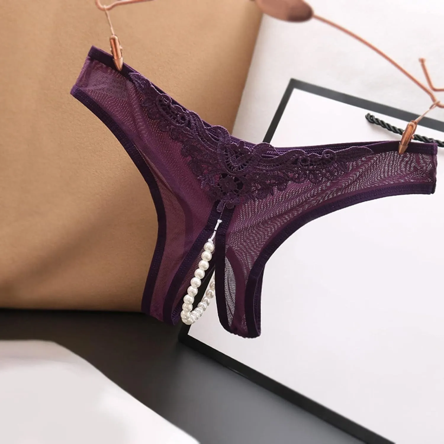 Arch Support Sexy Ladies Panties for Women See Through Briefs Tummy Control Underwear Stretch Cutout Soft