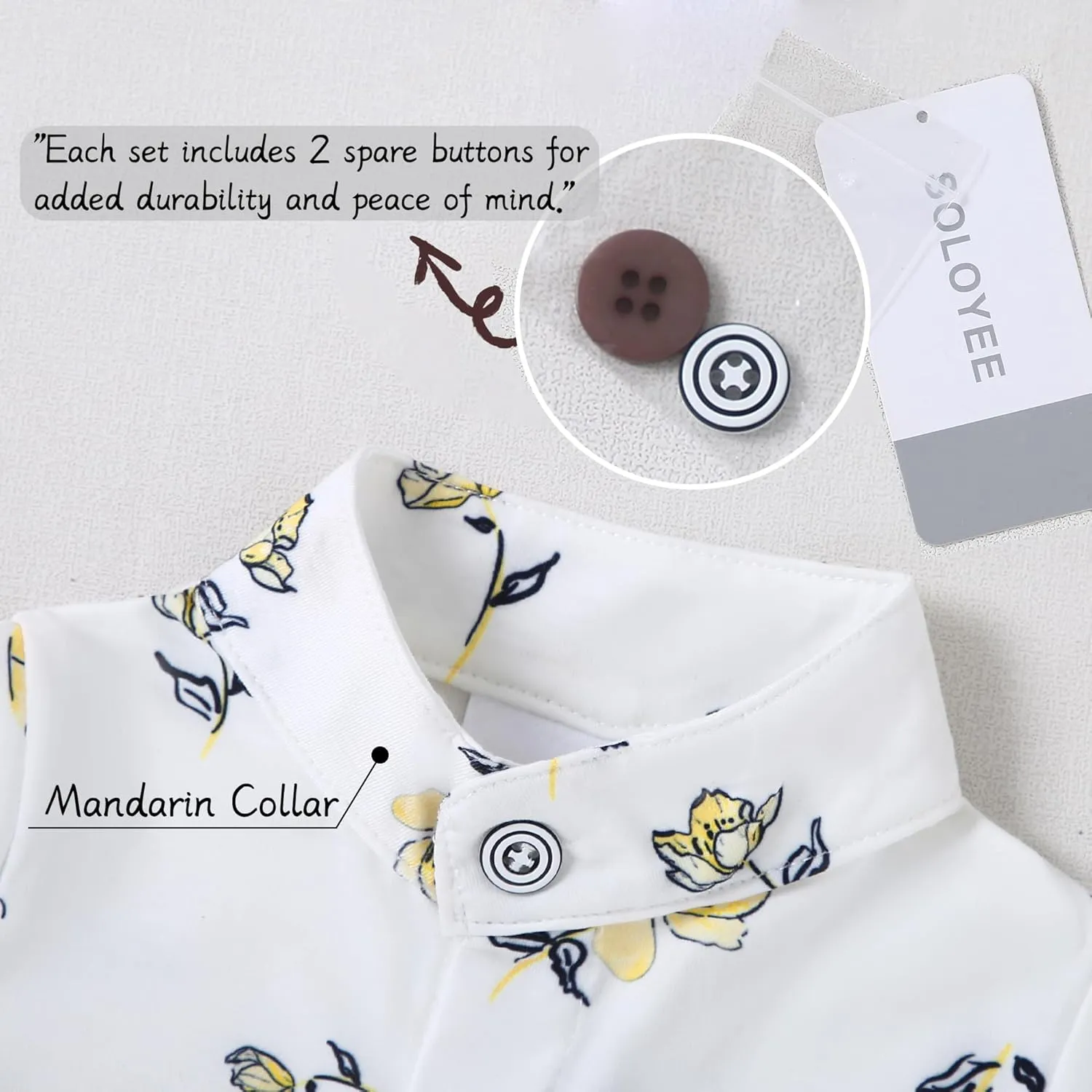 Baby Boy Clothes Suits 3-24M Infant Gentleman Outfits, Short Sleeve Shirt Bowtie Beret Suspender Pants Clothing Set