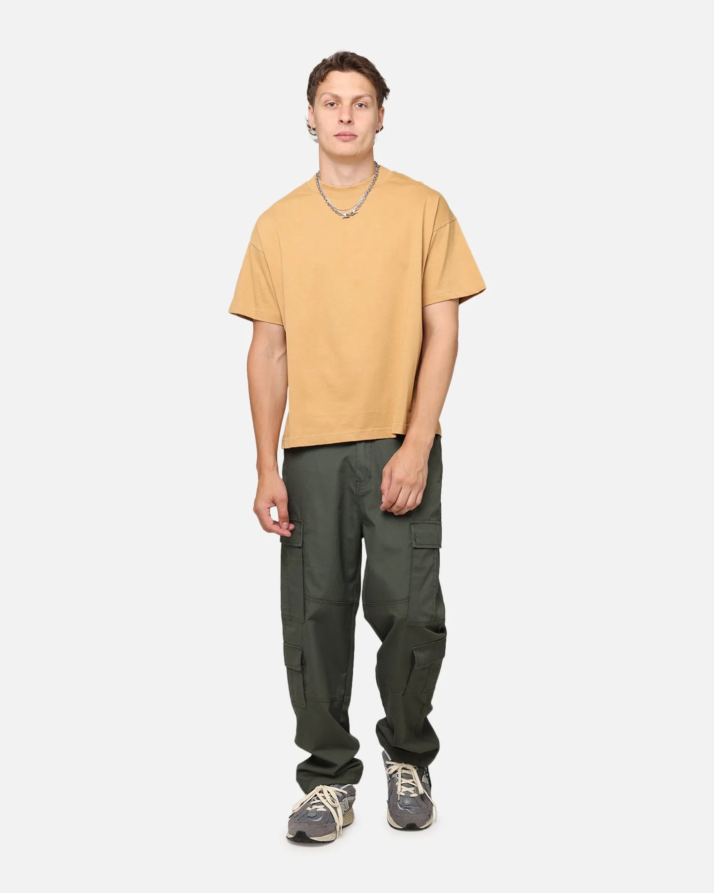 Carré Blanc T-Shirt Tan