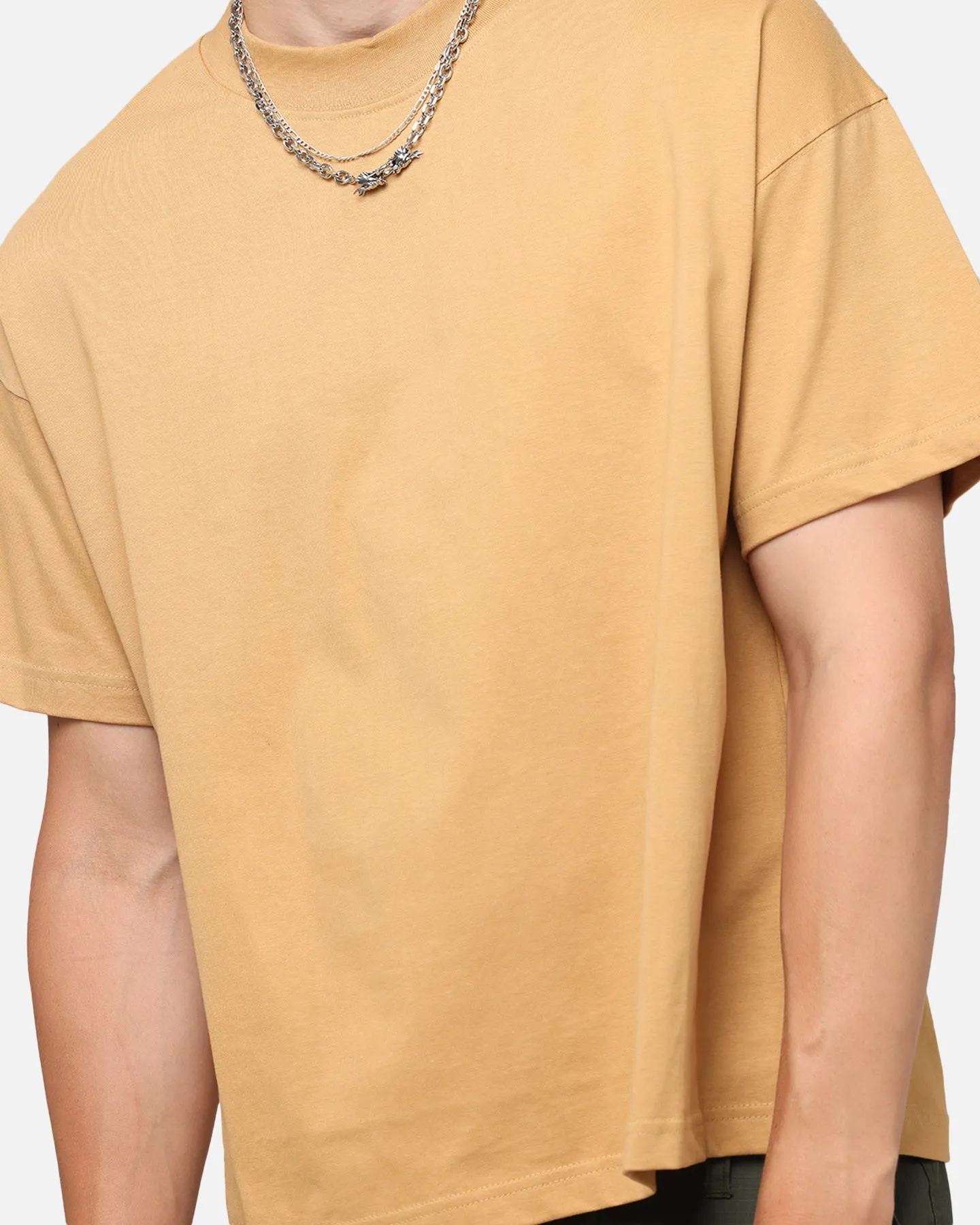 Carré Blanc T-Shirt Tan