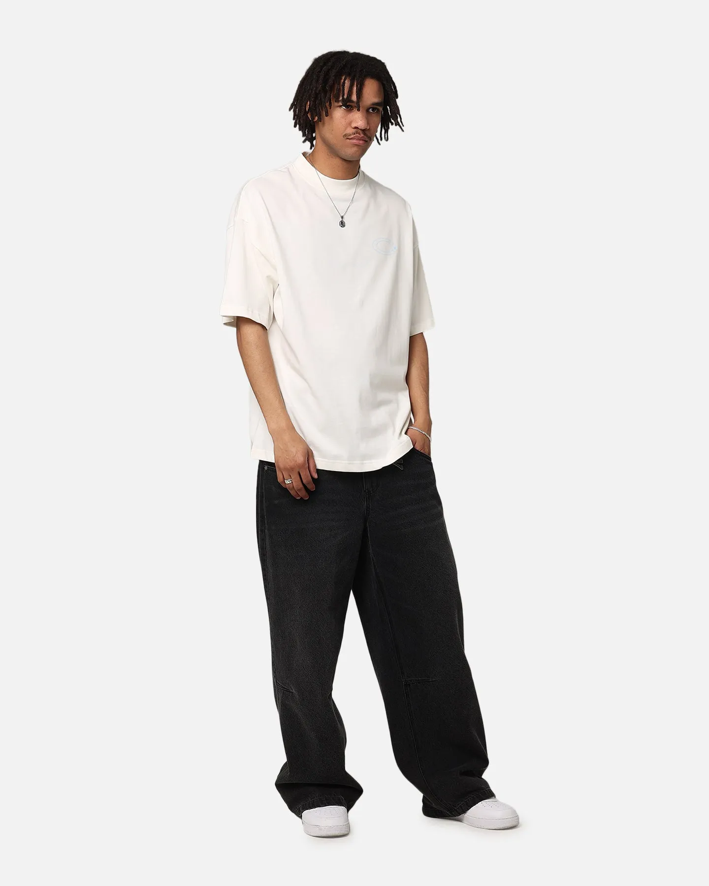 Carre Serif T-Shirt Off White