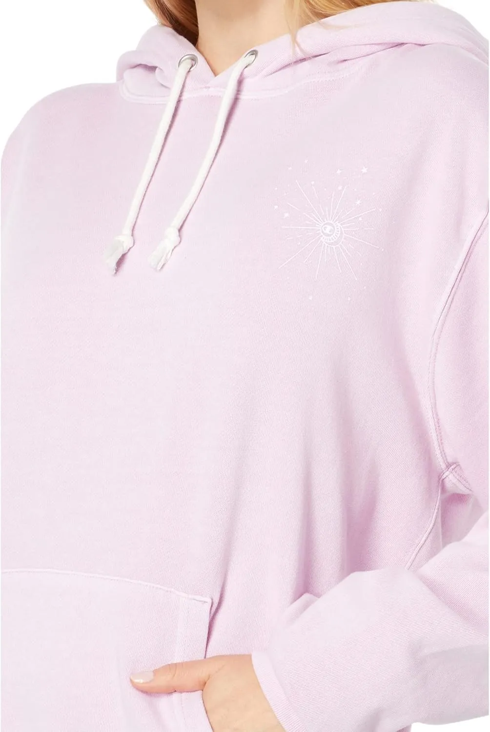 Champion Womens Oversized Lightweight Fleece Hoodie, Womens Sweatshirts, Womens Pullover Hoodies
