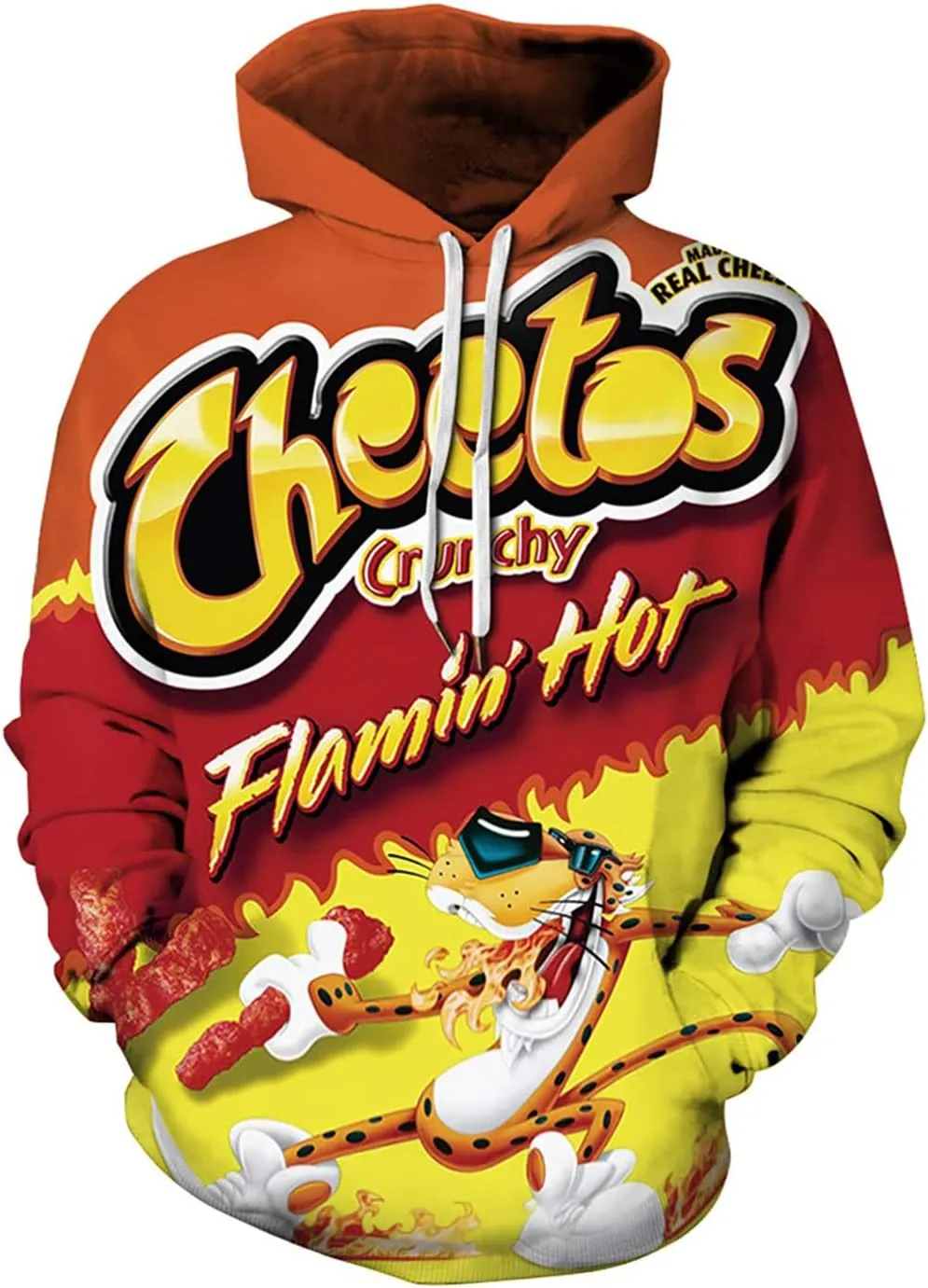 Cheetah 3D Printed Unisex Pullover Hoodies Hooded Sweatshirts Casual Tracksuit