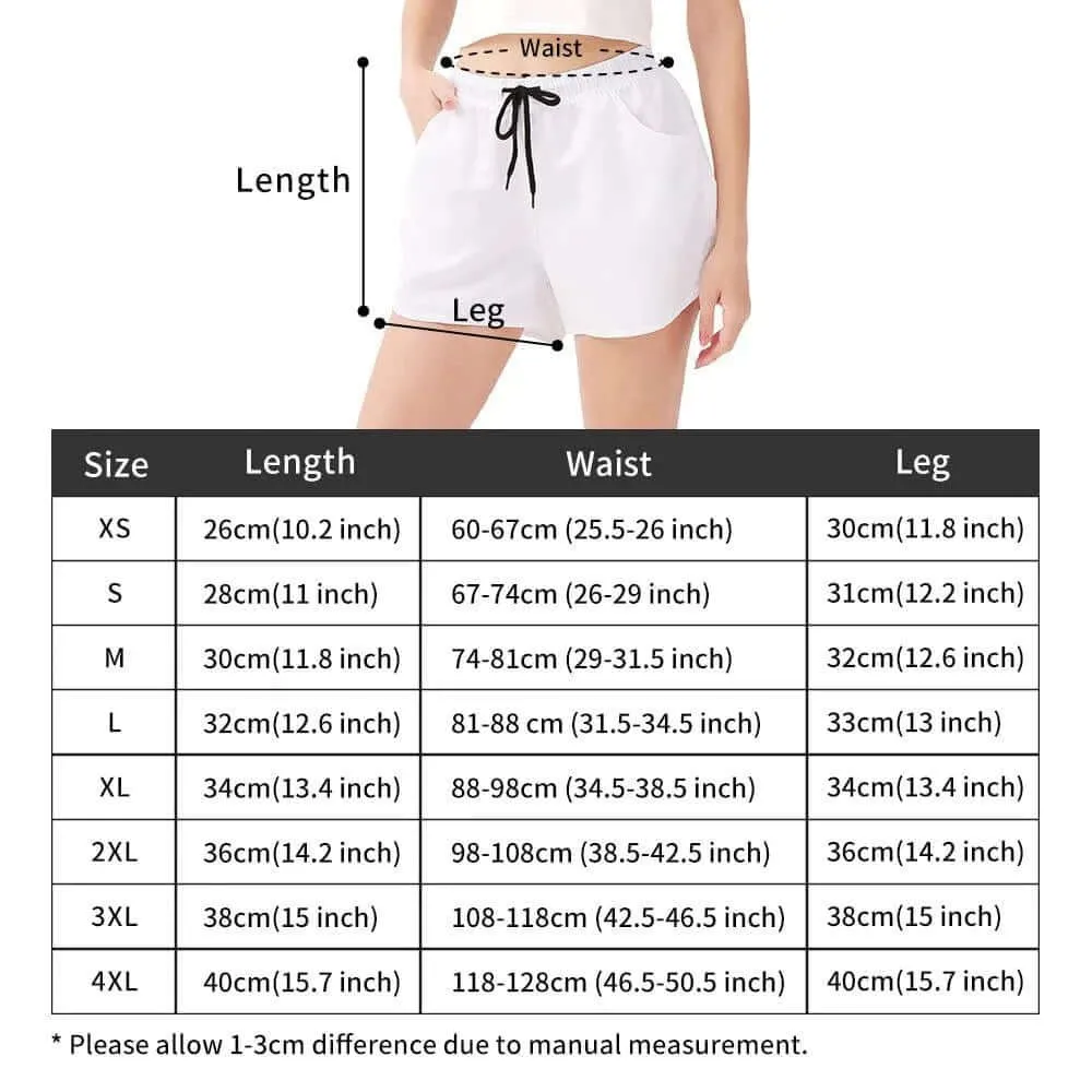Colorful Paint Splatter Design Jersey Shorts