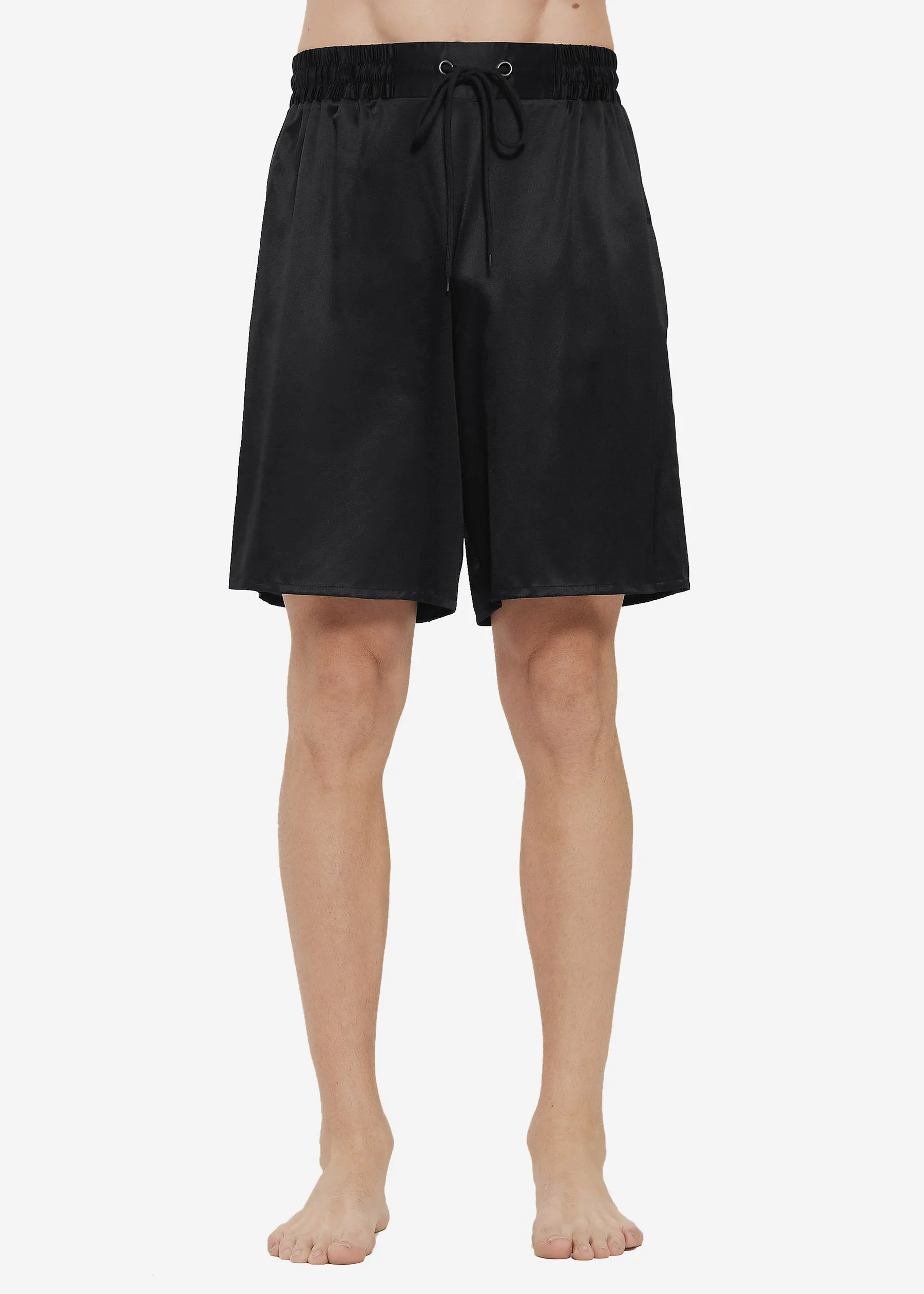 Comfortable Silk Lounge Shorts For Men