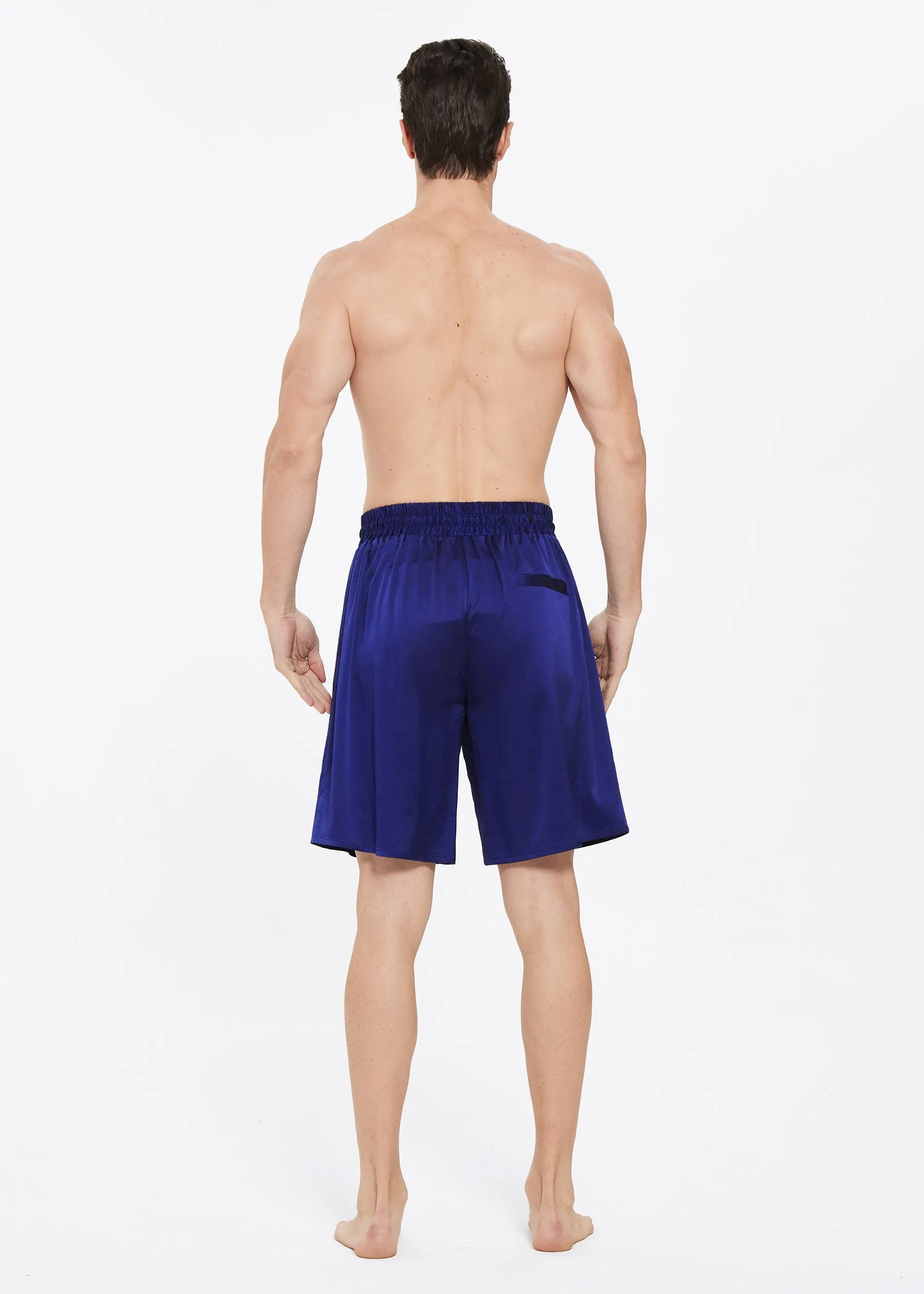 Comfortable Silk Lounge Shorts For Men