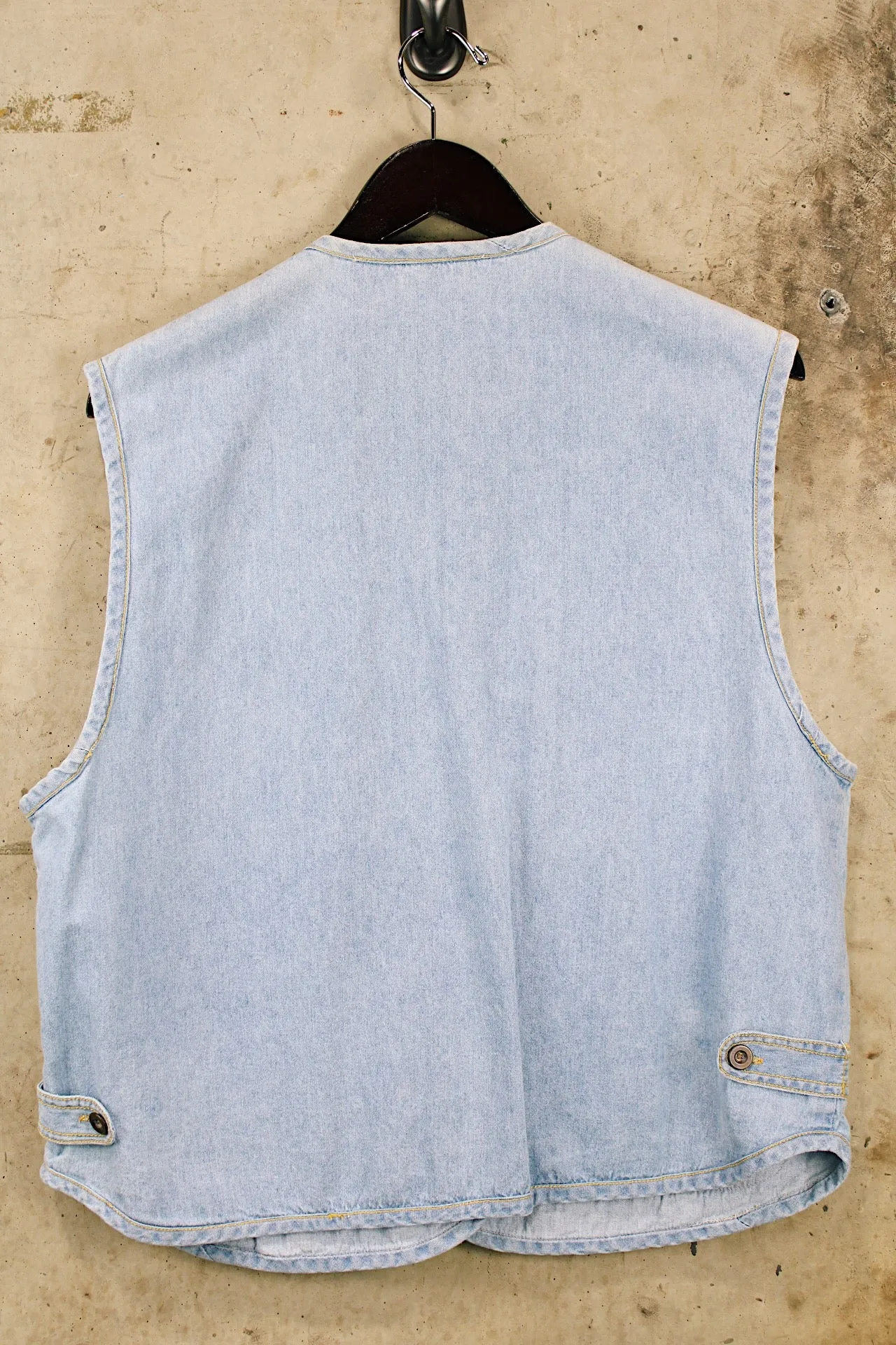 Denim Utility Vest