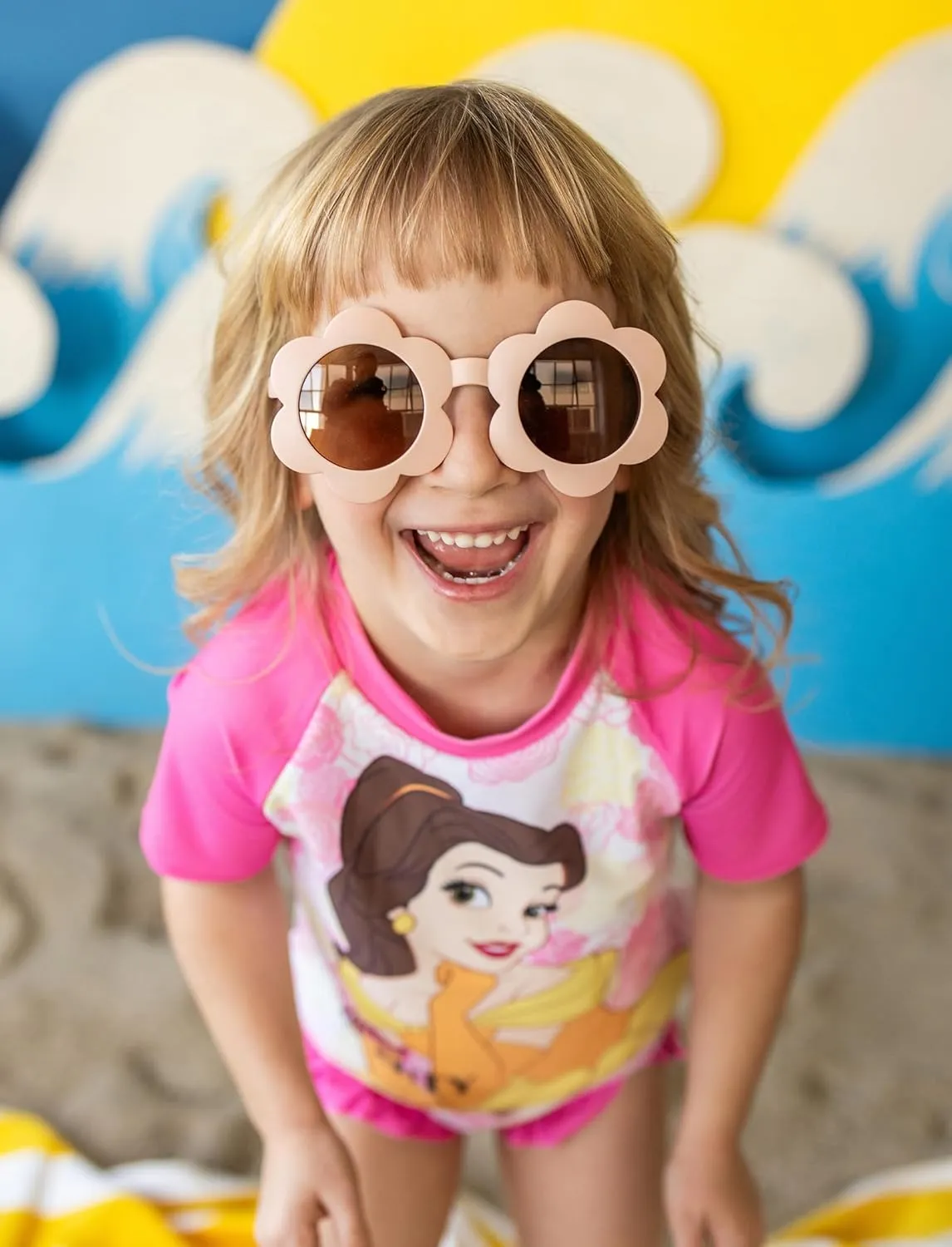 Disney Princess Frozen Elsa Minnie Toddler Girl Swimsuit Summer Tankini Bathing Suit 2 Piece Swimwear Rashguard Swim Suit