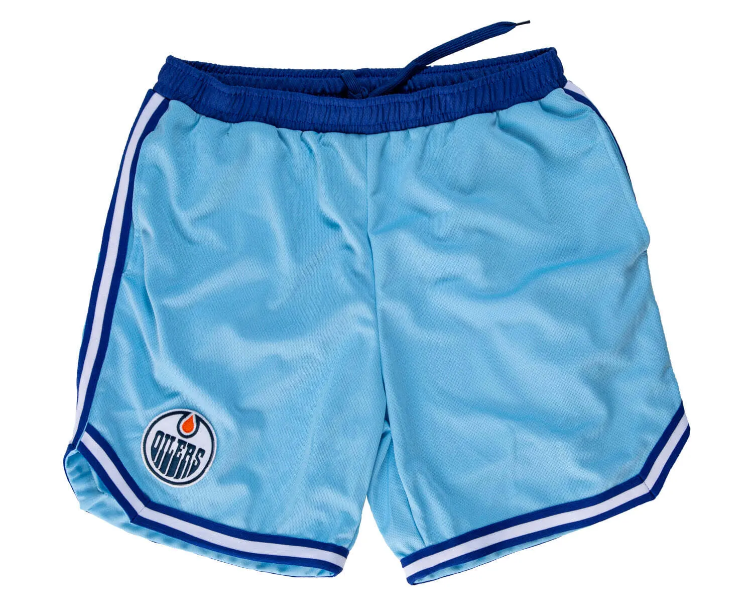 Edmonton Oilers Men's 2 Tone Air Mesh Shorts Lined with Pockets