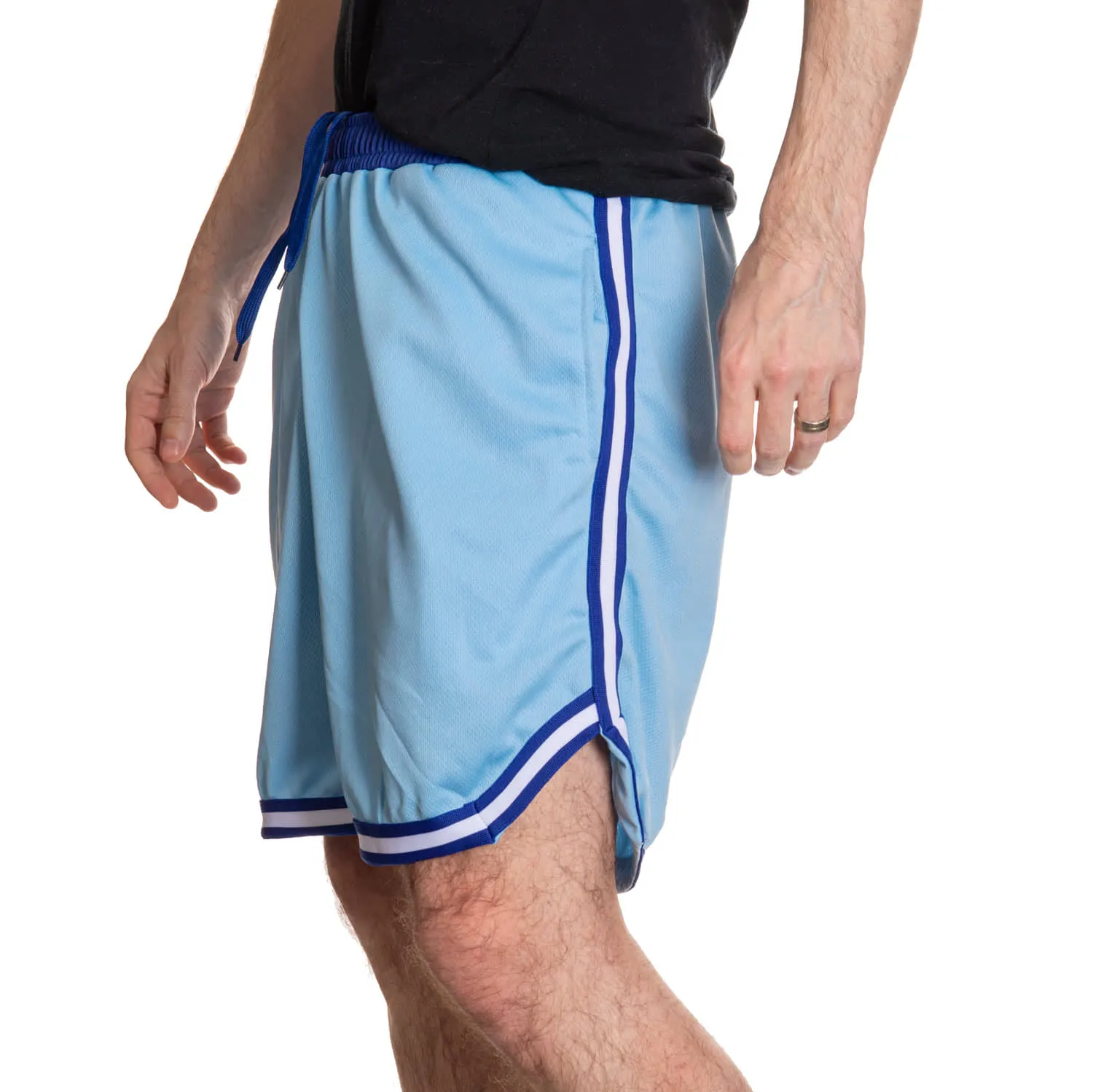 Edmonton Oilers Men's 2 Tone Air Mesh Shorts Lined with Pockets