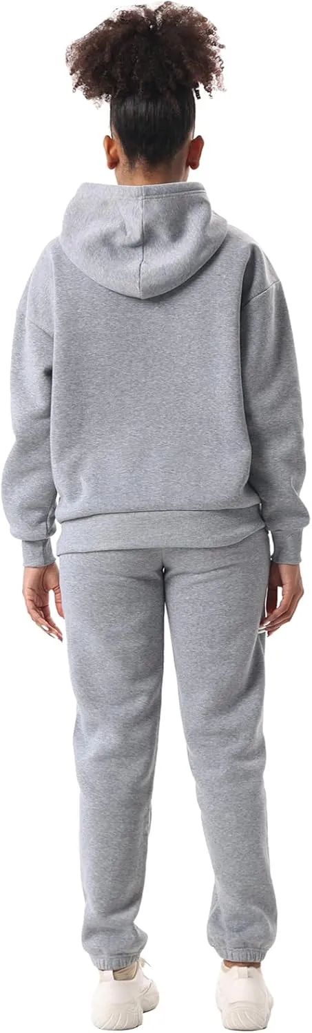 Facitisu 2 Piece Sets for Women Oversized Loungewear Womens sweat suit Hoodies and Sweatpants
