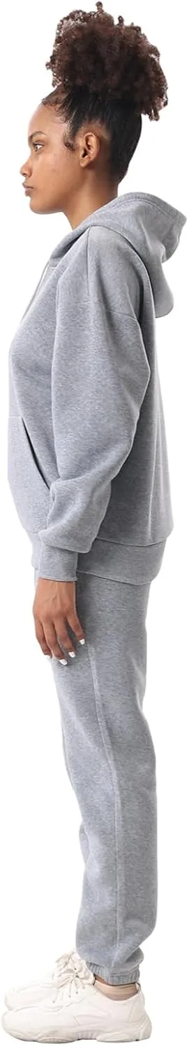 Facitisu 2 Piece Sets for Women Oversized Loungewear Womens sweat suit Hoodies and Sweatpants