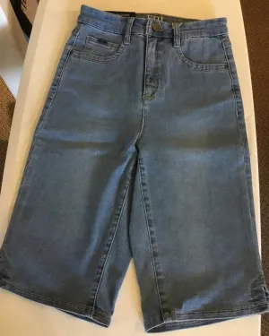 FDJ French Dressing Suzanne Bermuda Shorts Chambray Style 6811630
