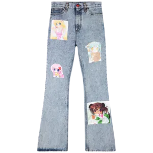 Flares W/ Anime Patches