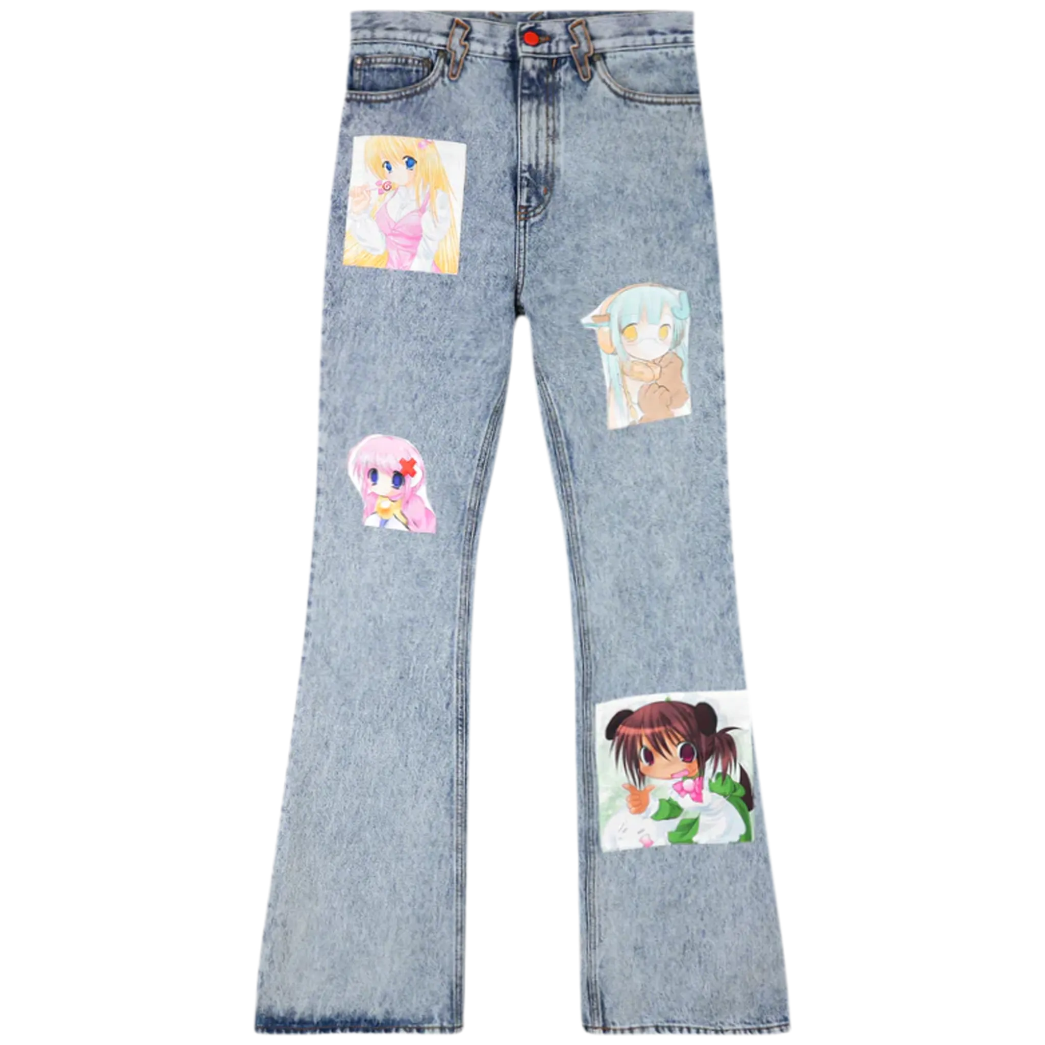 Flares W/ Anime Patches