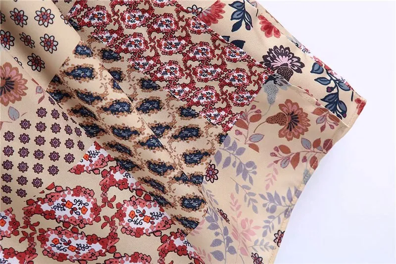 FLORAL PRINT KIMONO