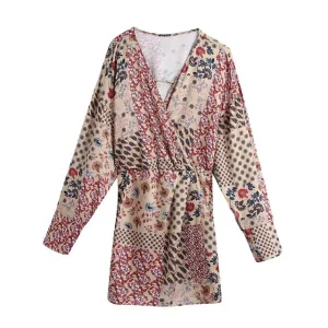 FLORAL PRINT KIMONO