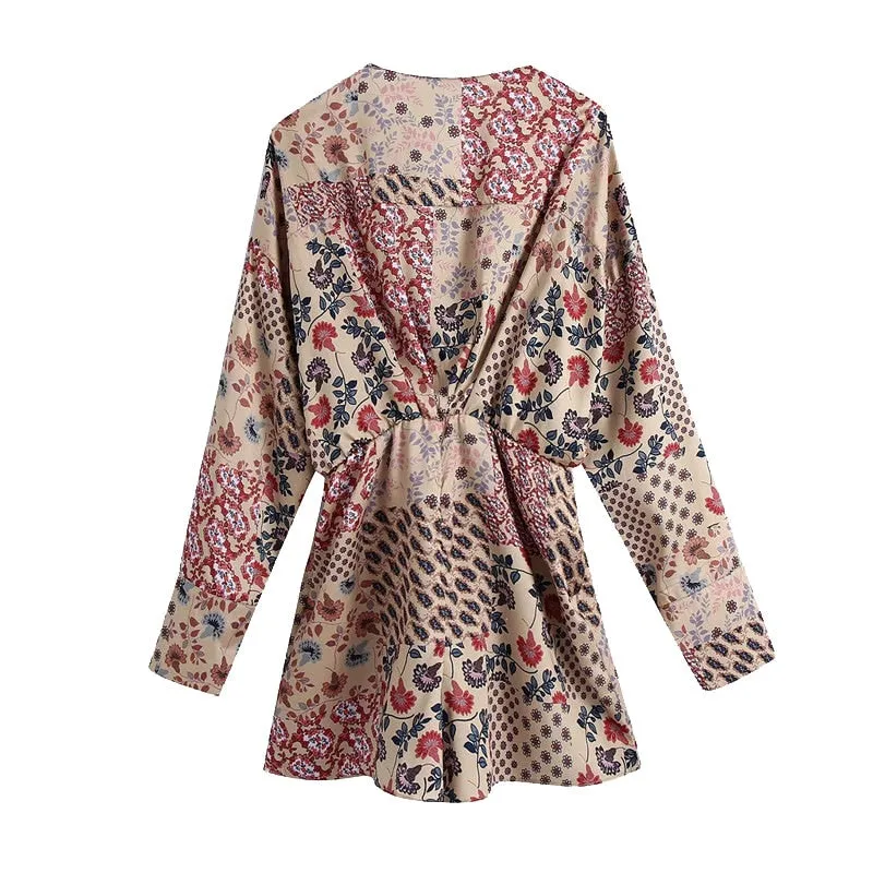 FLORAL PRINT KIMONO