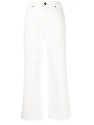 Grace Crop in White