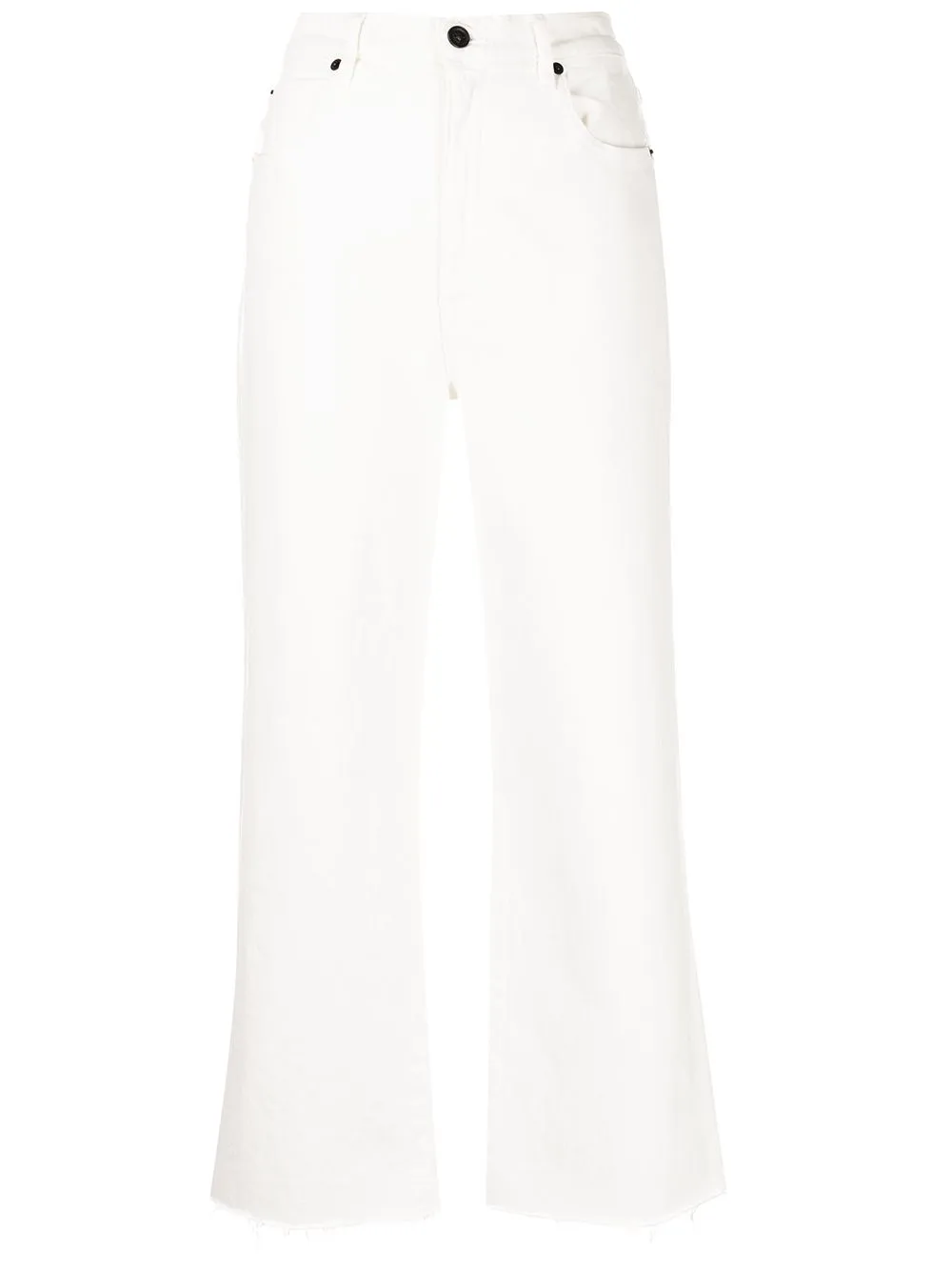 Grace Crop in White