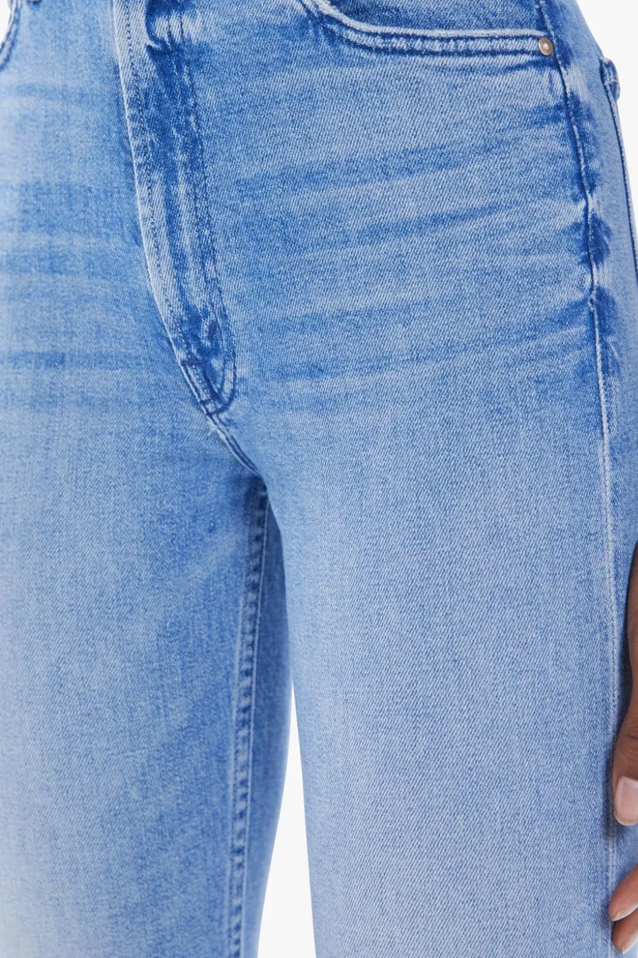 High Waisted Rider Ankle Fray Fish Out Of Water
