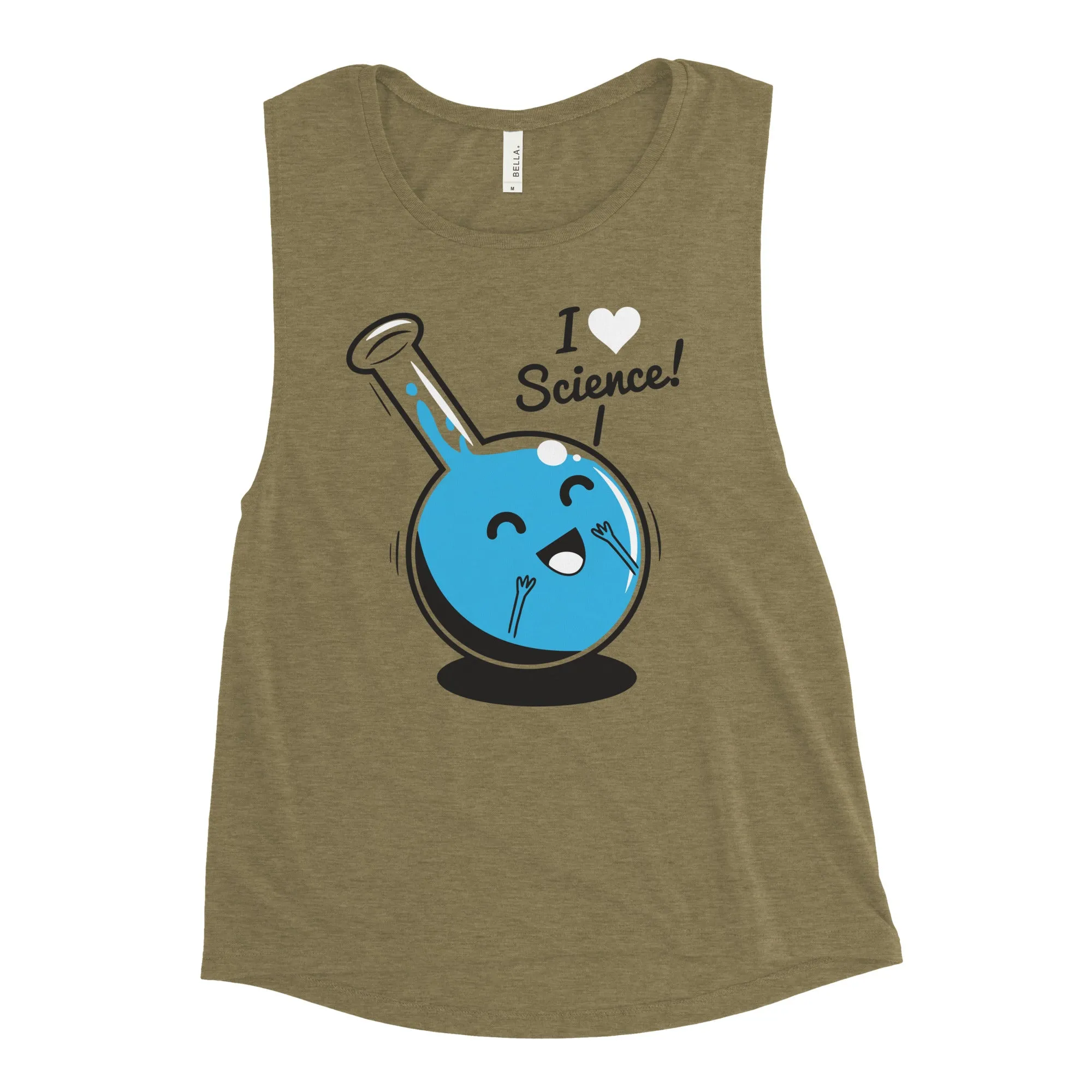 I Heart Science Women's Muscle Tank