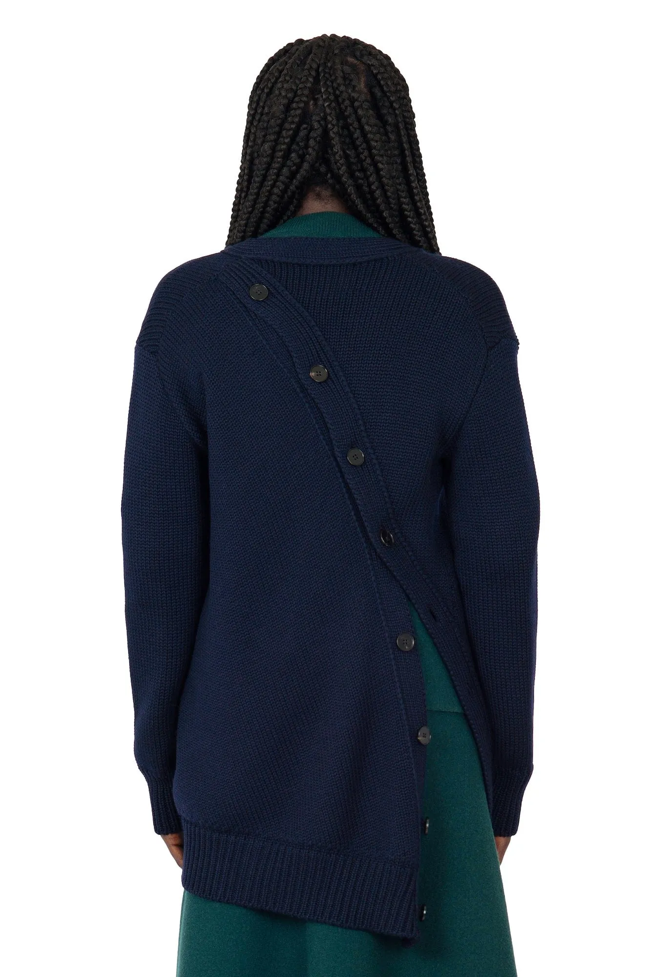 Jil Sander Chunky Merino Knit Cardigan