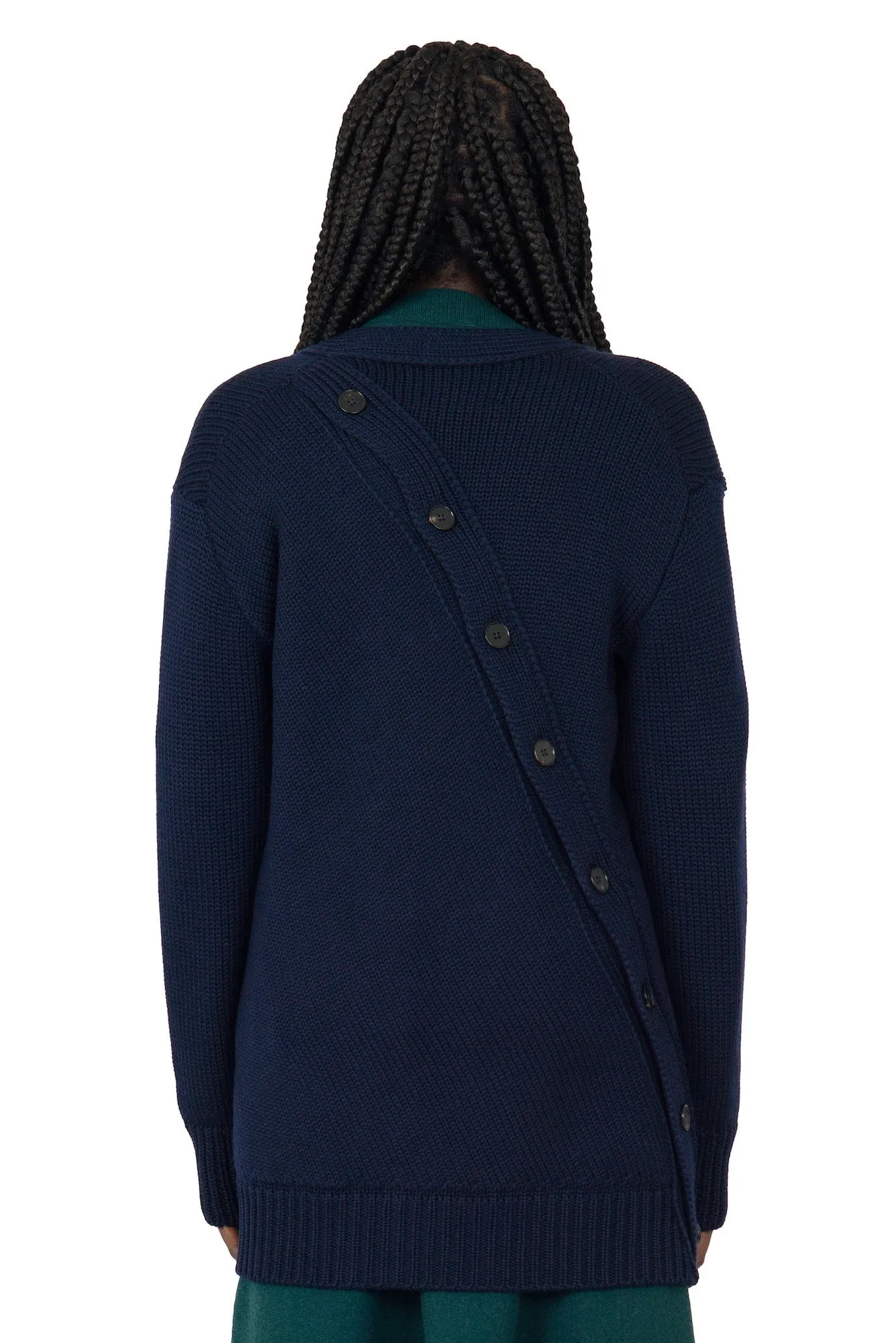 Jil Sander Chunky Merino Knit Cardigan