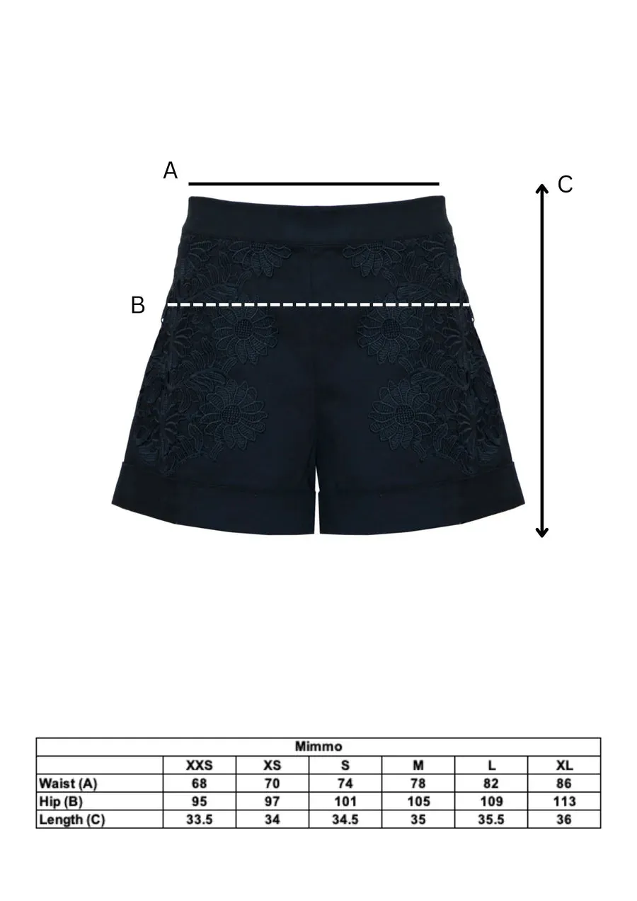 Jovonna Mimmo Shorts - Black