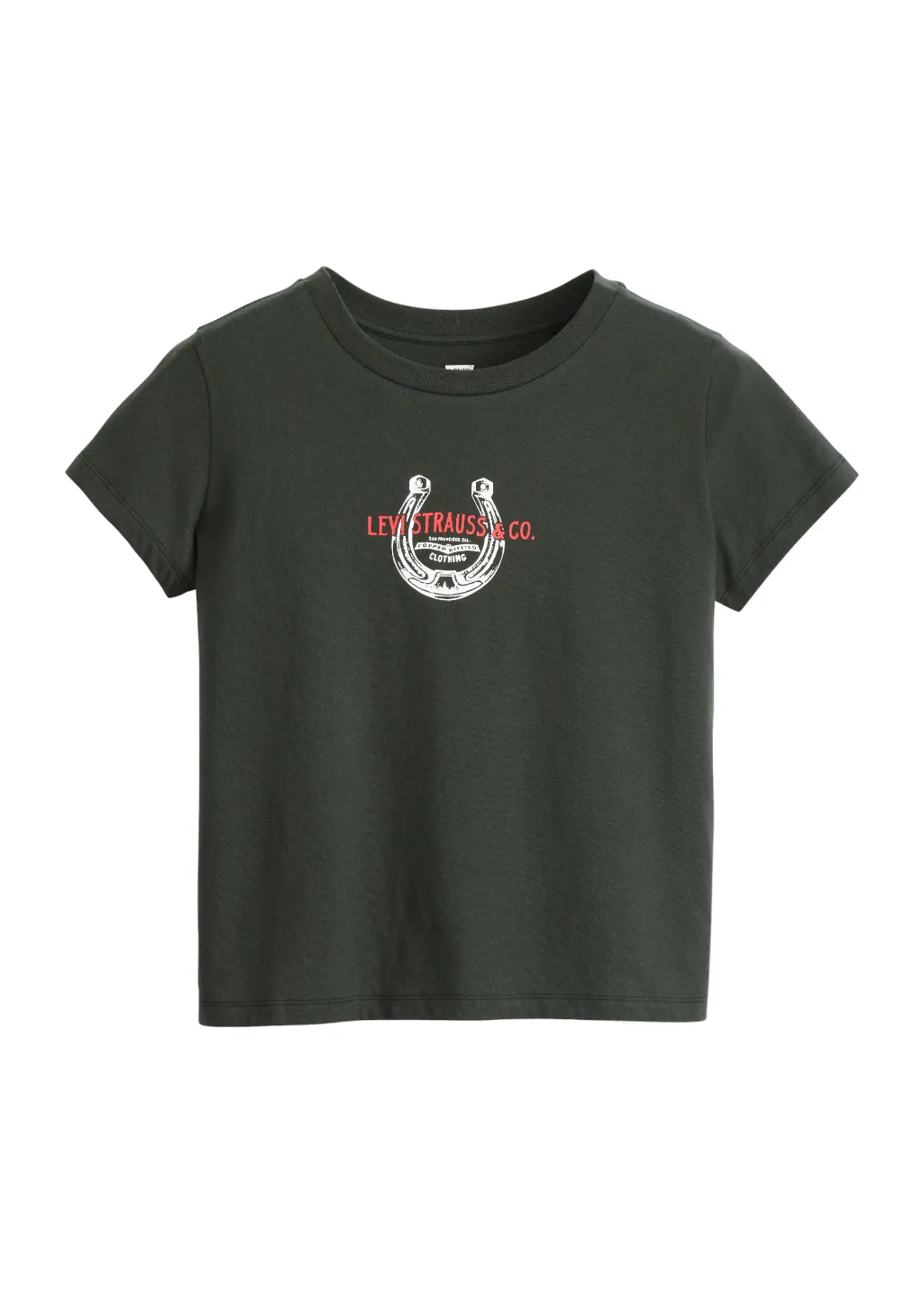 Levi's - Graphic Boxy T-shirt - Horseshoe Pirate Black