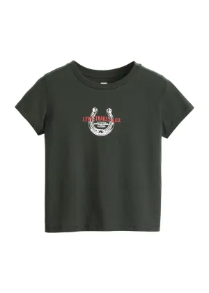 Levi's - Graphic Boxy T-shirt - Horseshoe Pirate Black