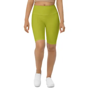 Lime Green Biker Shorts