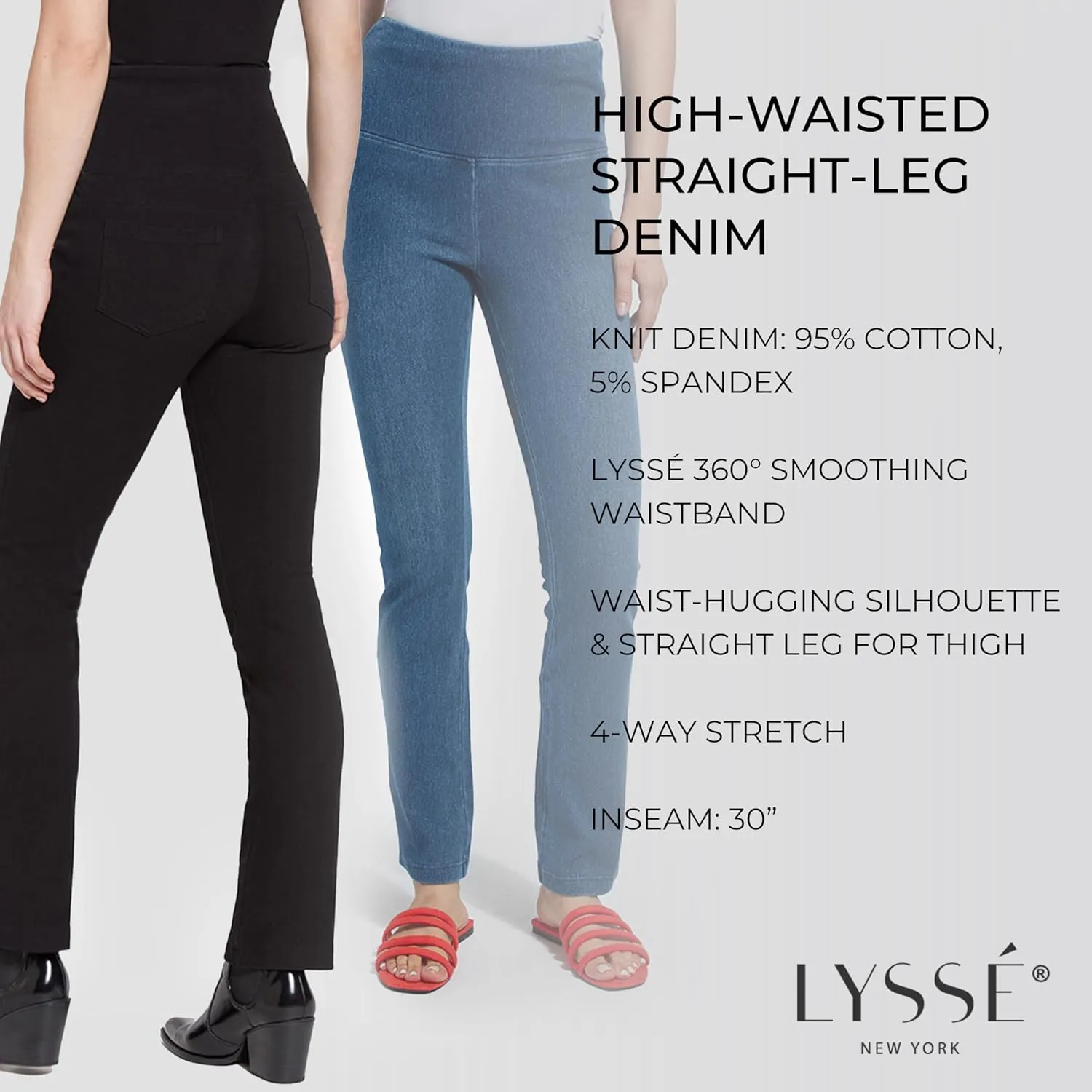 Lyss Women's Denim Straight Leg