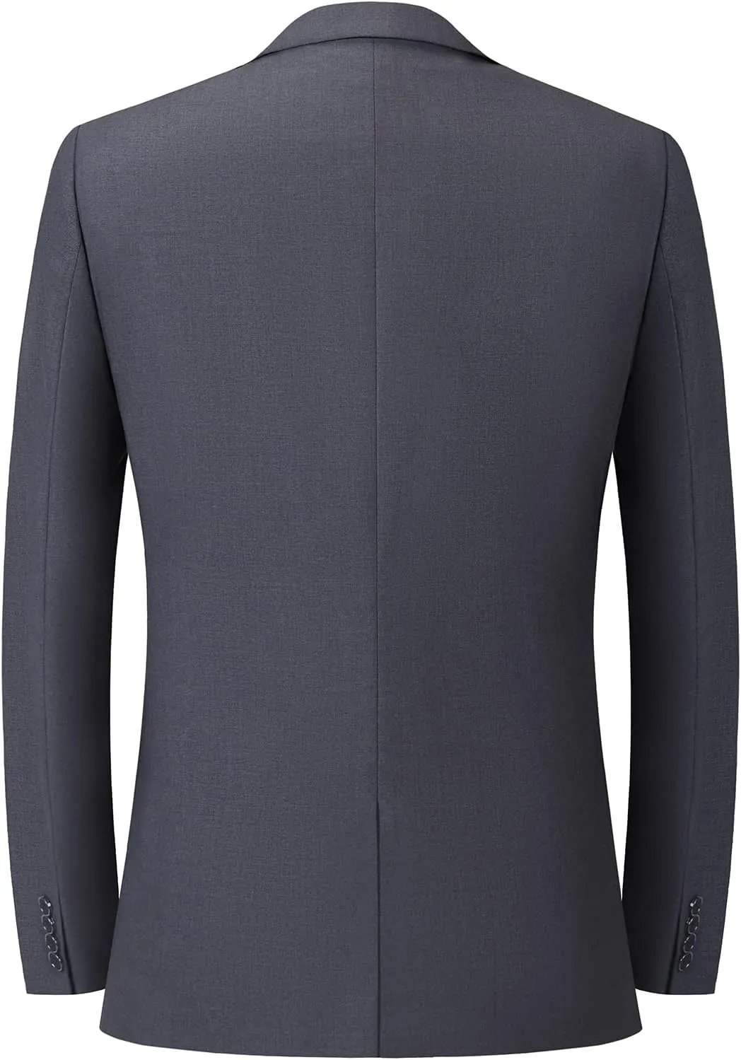 Men Suit 3 Pieces Slim Fit Solid Color Peaked Lapel Tuxedo Jacket Blazer for Party Prom Wedding