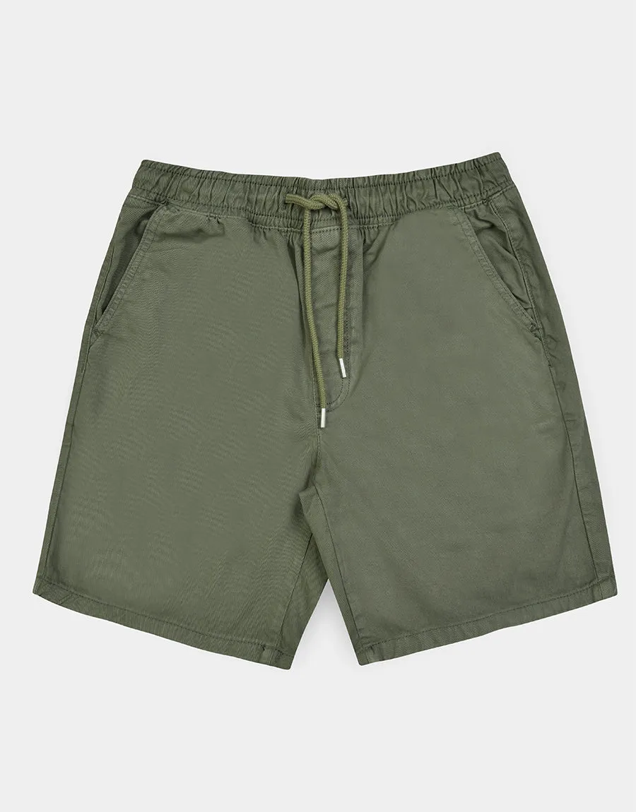Men's Denim Side Pocket Shorts - KHAKI