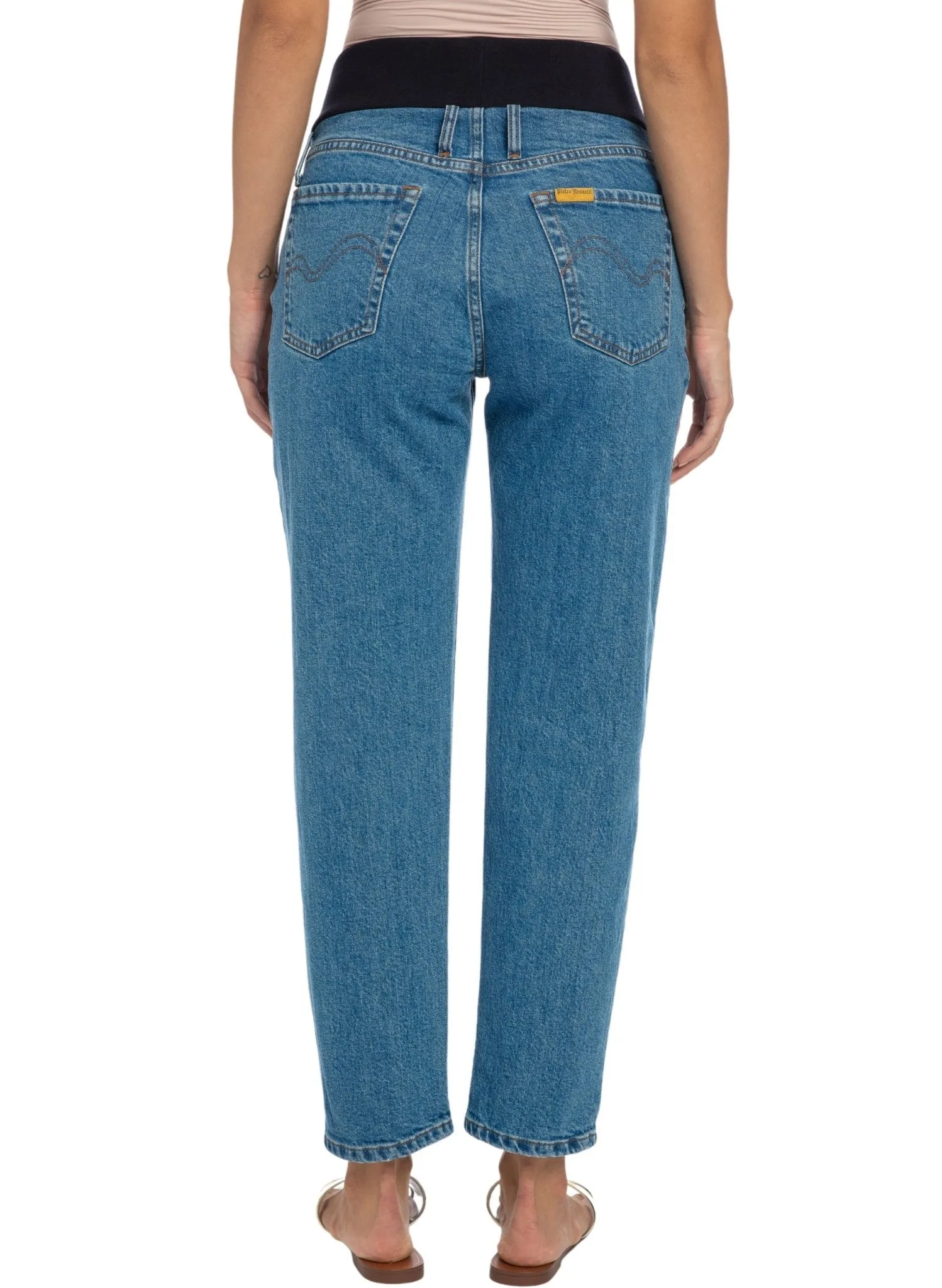 Mum Fit Maternity Jeans - Light Wash