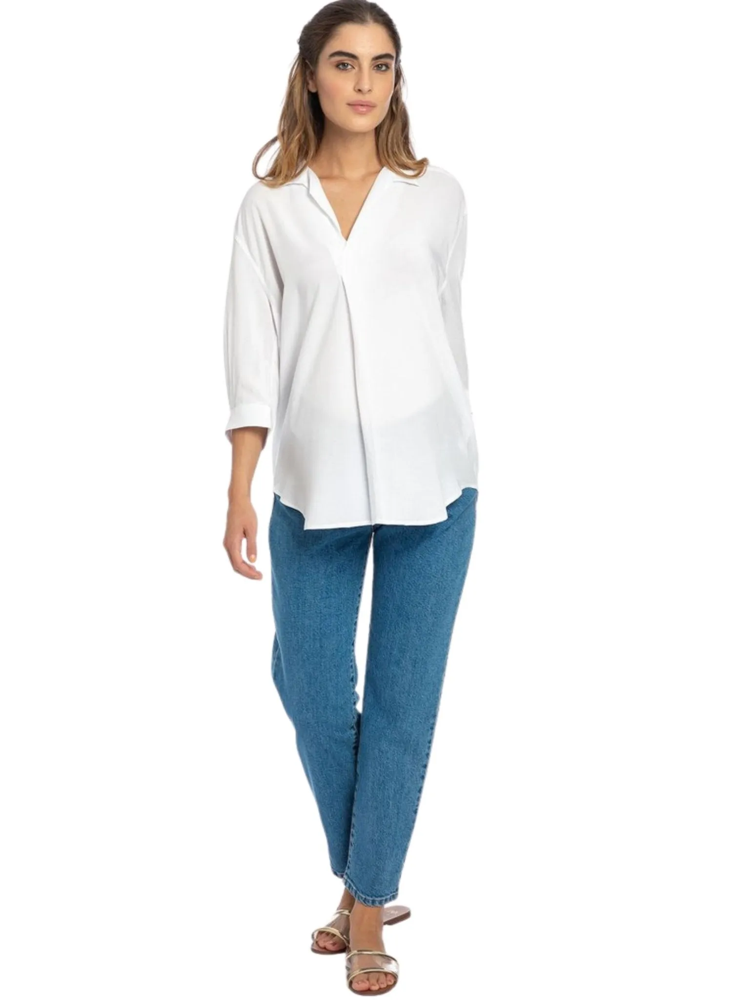 Mum Fit Maternity Jeans - Light Wash