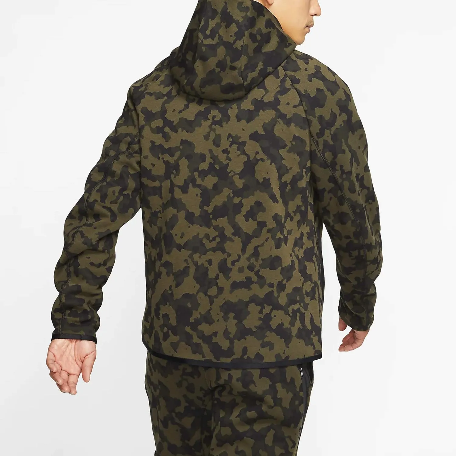 Nike Sportswear Tech Fleece Men's Full Zip Printed Hoodie