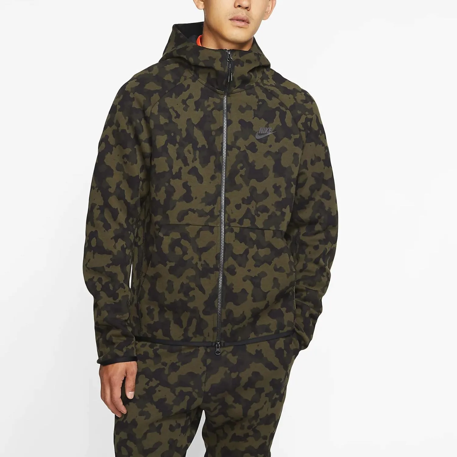 Nike Sportswear Tech Fleece Men's Full Zip Printed Hoodie