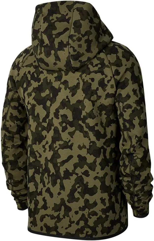 Nike Sportswear Tech Fleece Men's Full Zip Printed Hoodie