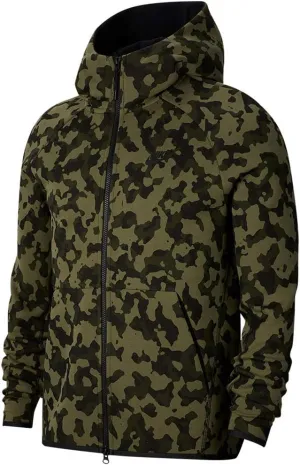 Nike Sportswear Tech Fleece Men's Full Zip Printed Hoodie