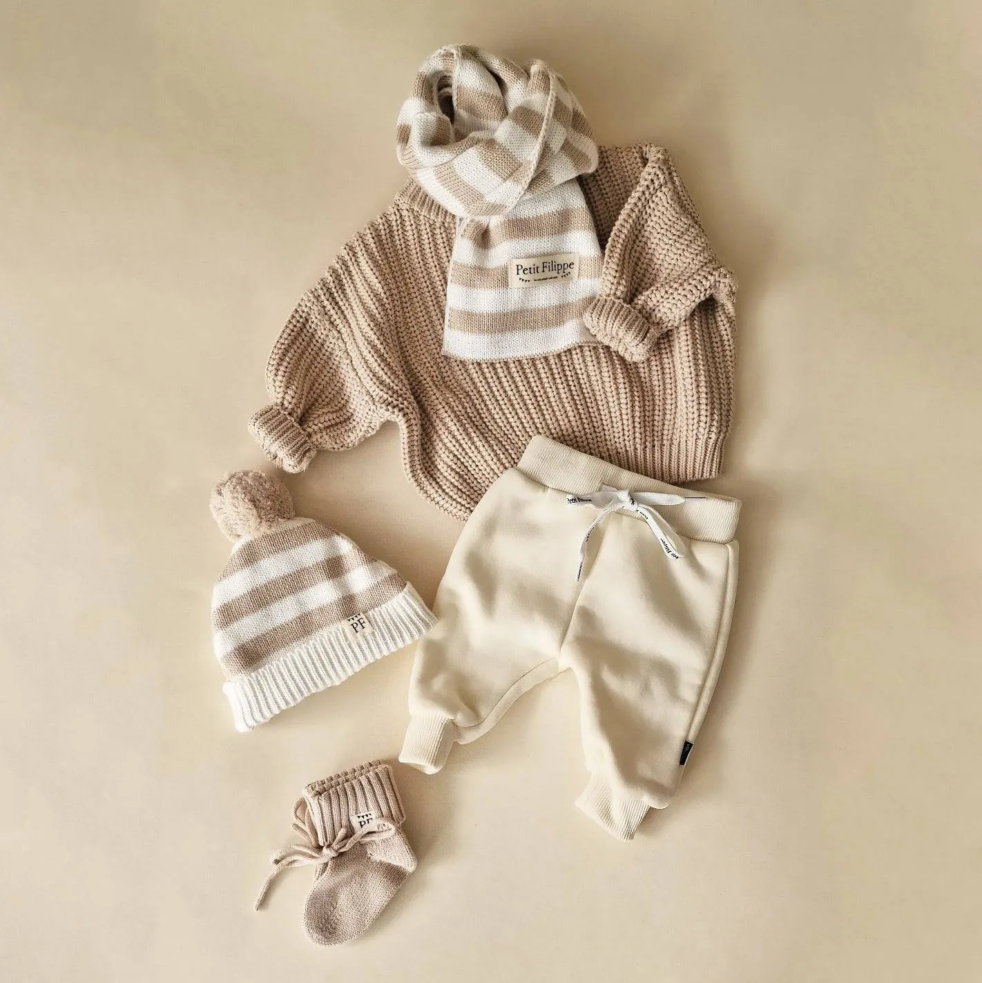 Oversized Sweater - Cotton - Oatmeal