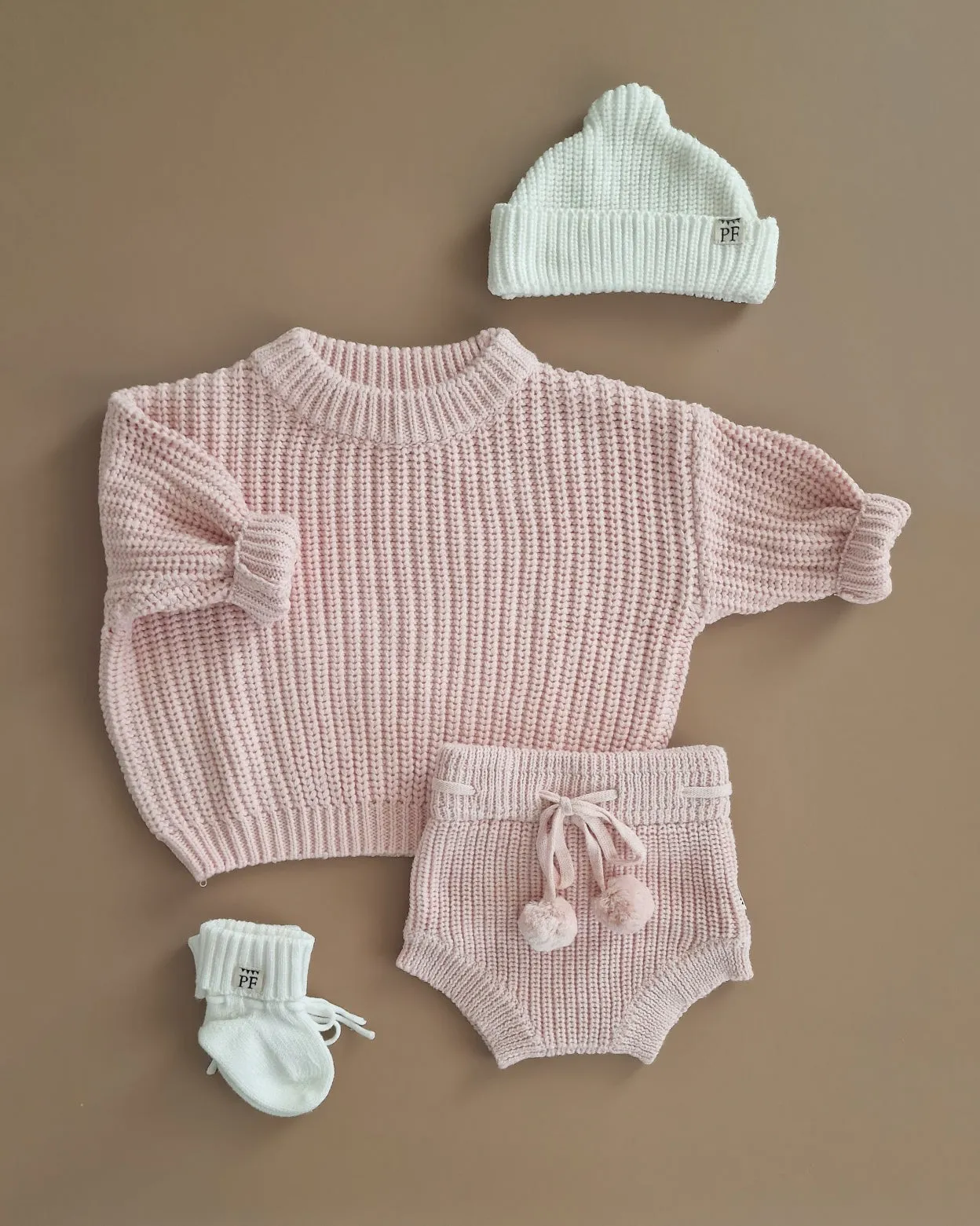 Oversized Sweater - Cotton - Peony Pink
