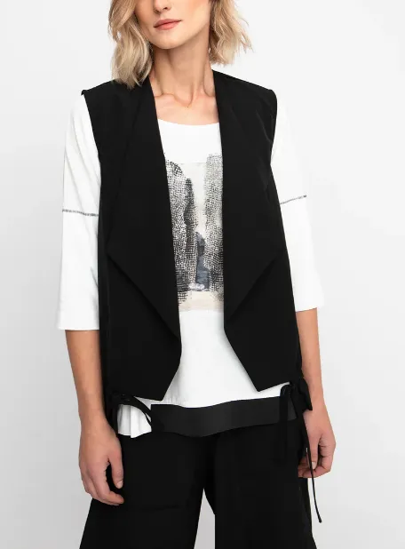 Ozai N Ku Jackets -OZAI N KU UTILITY VEST FINA SALE ITEM