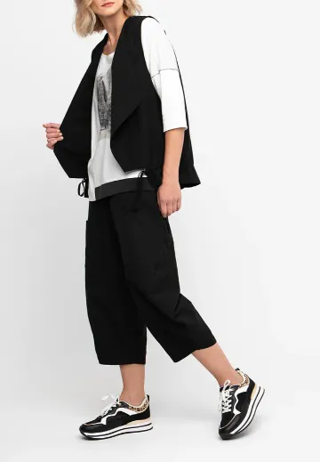 Ozai N Ku Jackets -OZAI N KU UTILITY VEST FINA SALE ITEM