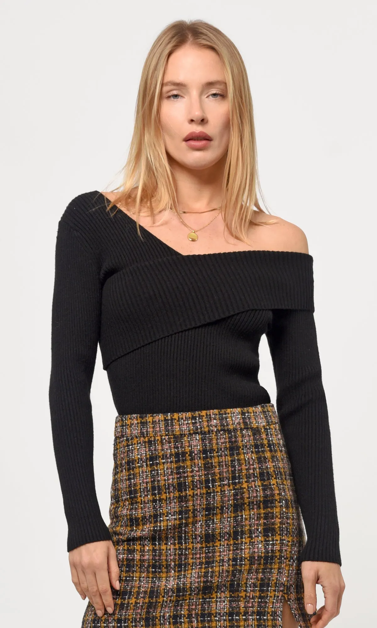 PENNY OFF SHOULDER COZY SWEATER