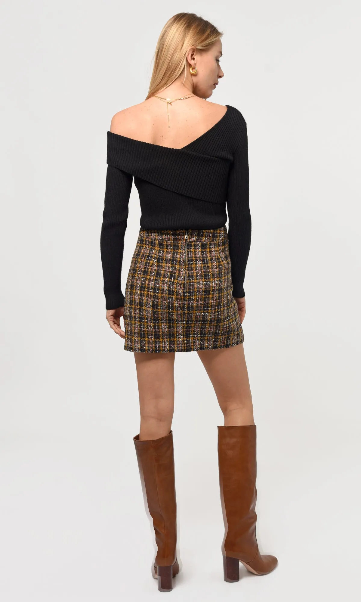 PENNY OFF SHOULDER COZY SWEATER