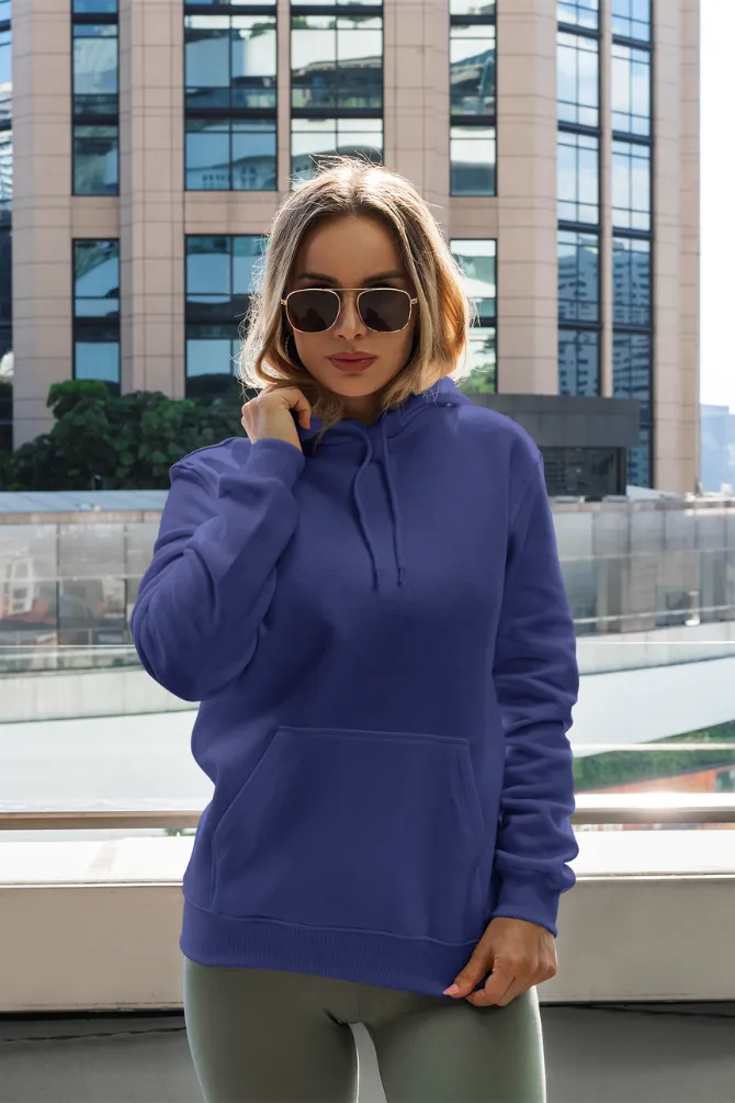 Royal Blue Hoodie for women
