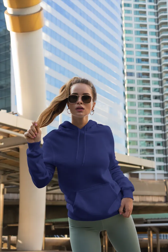 Royal Blue Hoodie for women